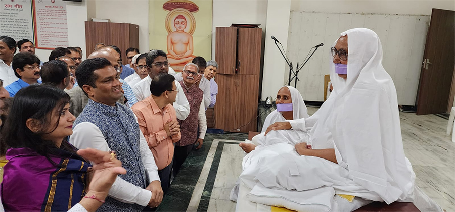 यह स्वागत तेरापंथ की मर्यादा व अनुशासन का है : साध्वी अणिमाश्री